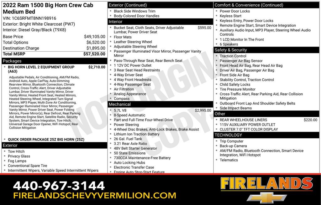 Used 2022 RAM 1500 Big Horn image 2