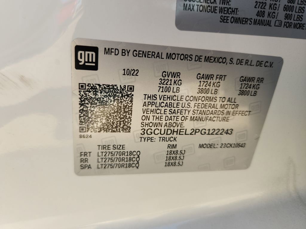 Used 2023 Chevrolet Silverado 1500 ZR2 w/ Technology Package image 36