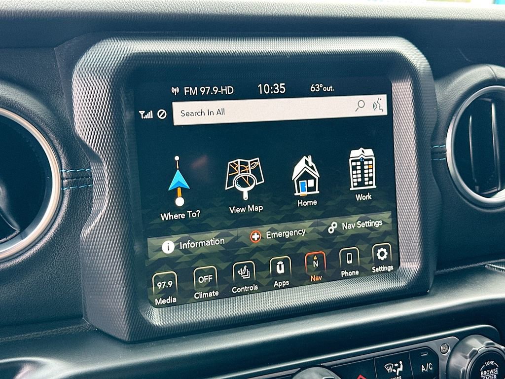 Used 2021 Jeep Wrangler Unlimited Rubicon 4xe w/ Steel Bumper Group image 14