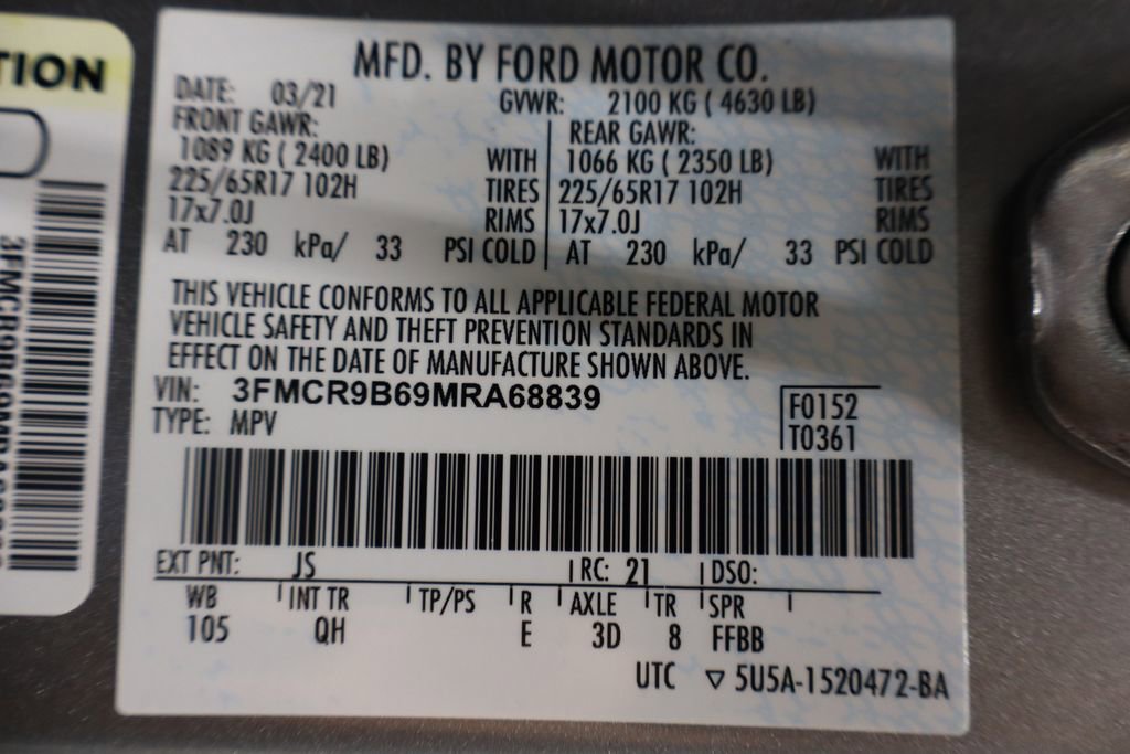 Used 2021 Ford Bronco Sport Big Bend image 19