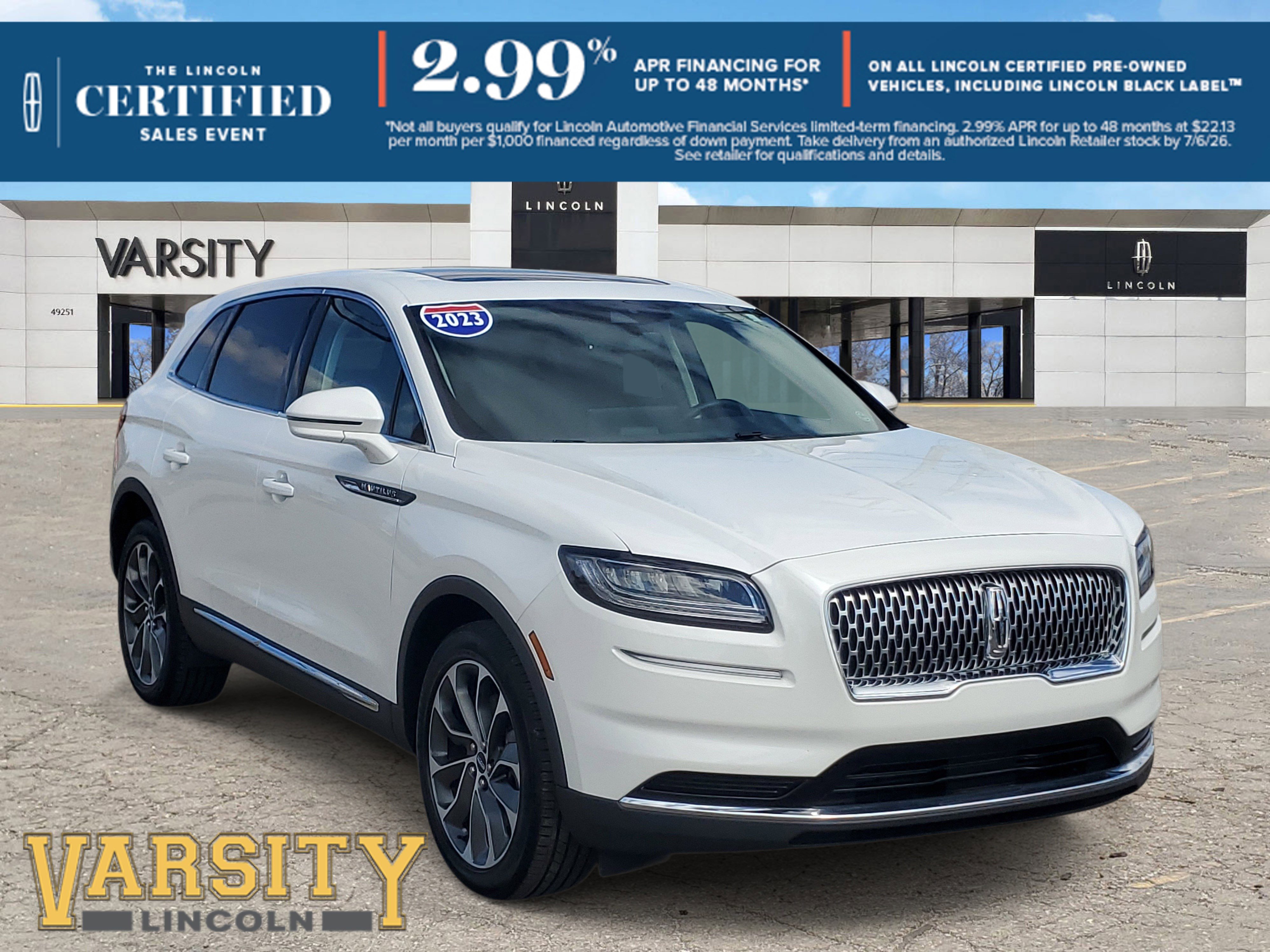 Certified 2023 Lincoln Nautilus Reserve AWD/4WD image 1