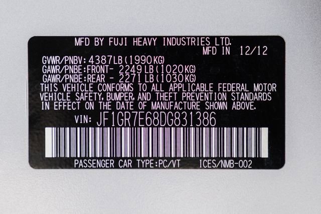 Used 2013 Subaru Impreza WRX Premium image 96