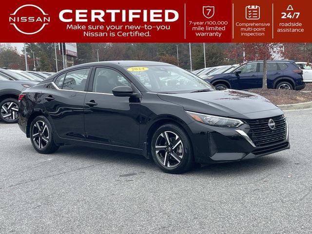 Certified 2024 Nissan Sentra SV w/ All-Weather Package