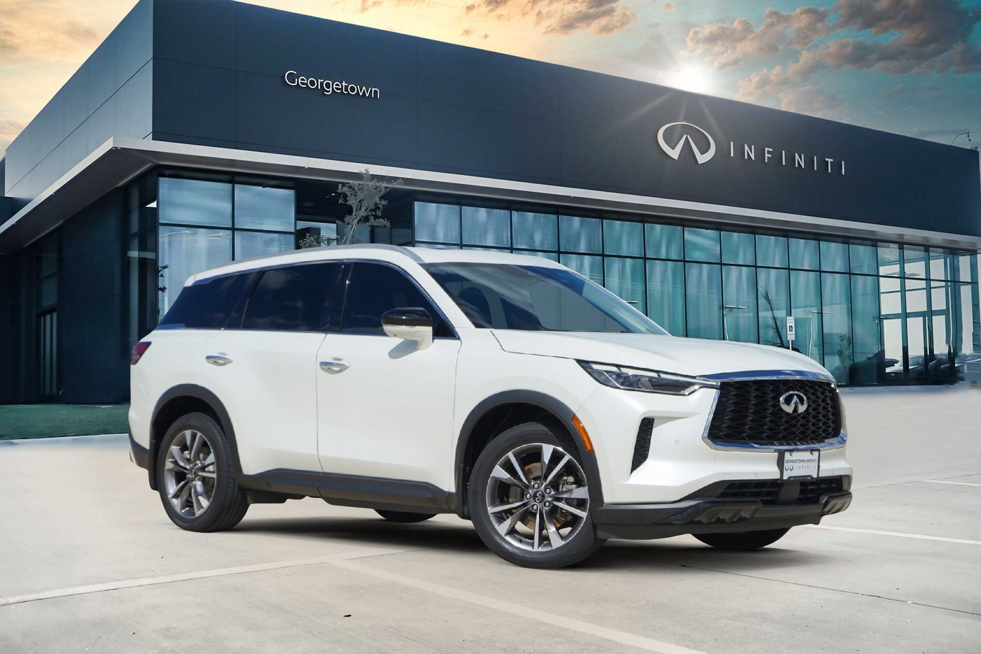 Certified 2023 INFINITI QX60 Luxe w/ Cargo Package image 1