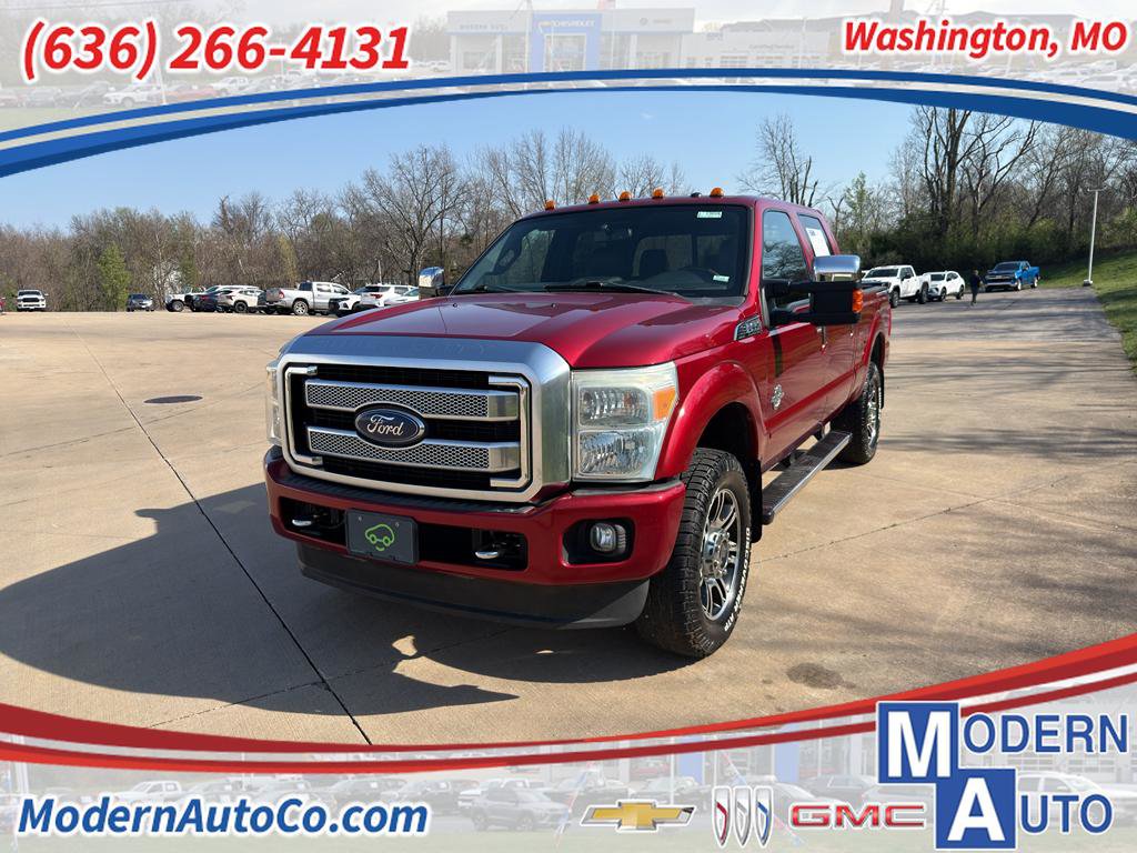 Used 2016 Ford F350 Platinum w/ FX4 Off-Road Package AWD/4WD image 1