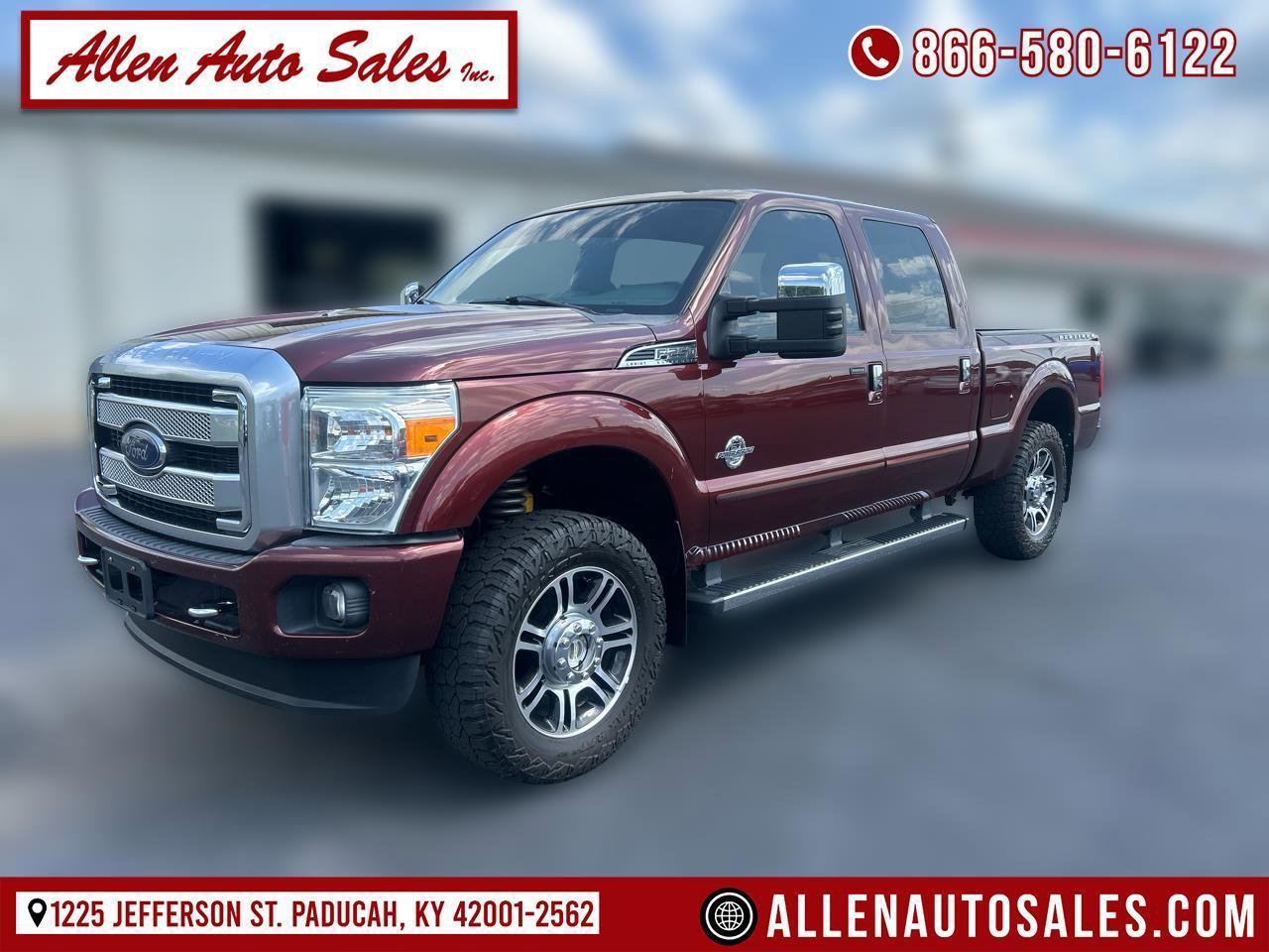 Used 2015 Ford F250 Platinum w/ FX4 Off-Road Package AWD/4WD image 1