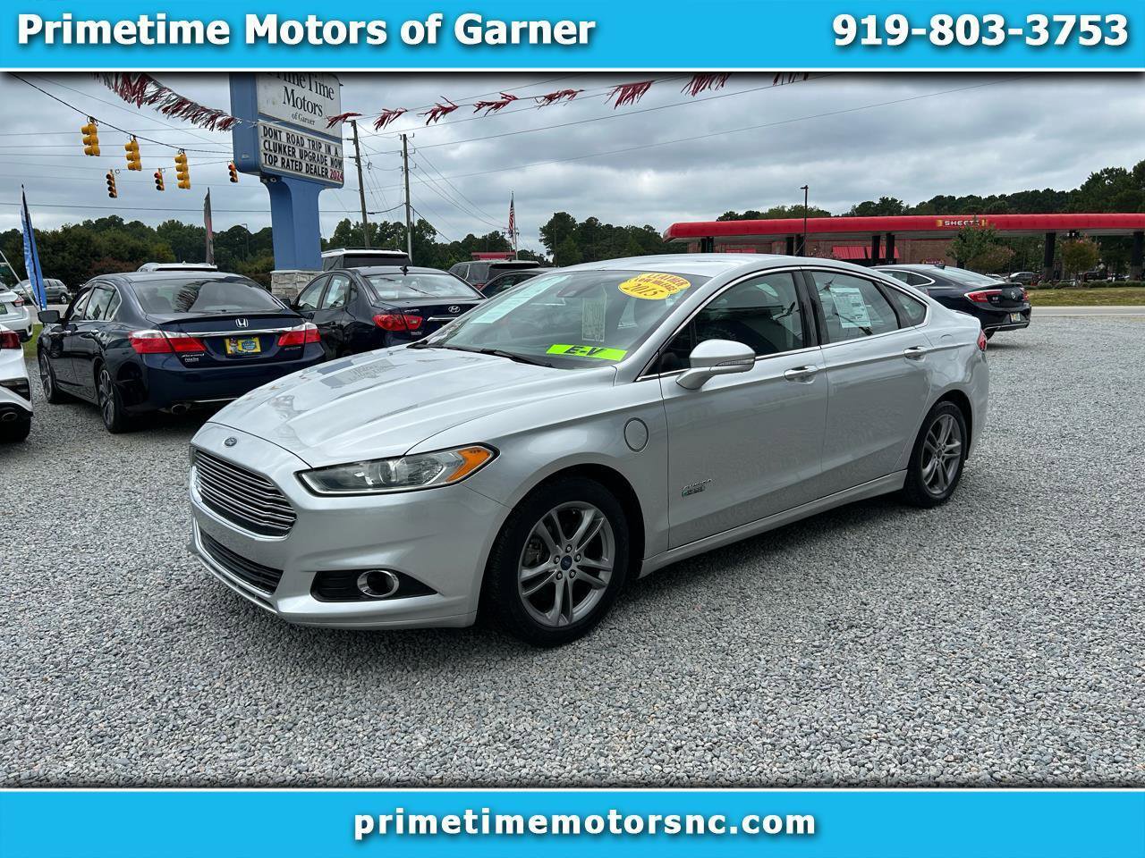 Used 2015 Ford Fusion Energi Titanium w/ Driver Assist Package FWD image 1