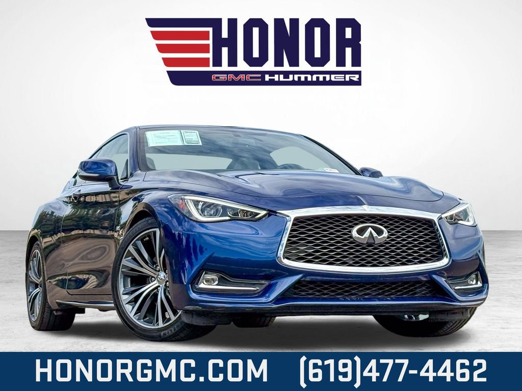 Used 2018 INFINITI Q60 3.0t Luxe w/ Cargo Package