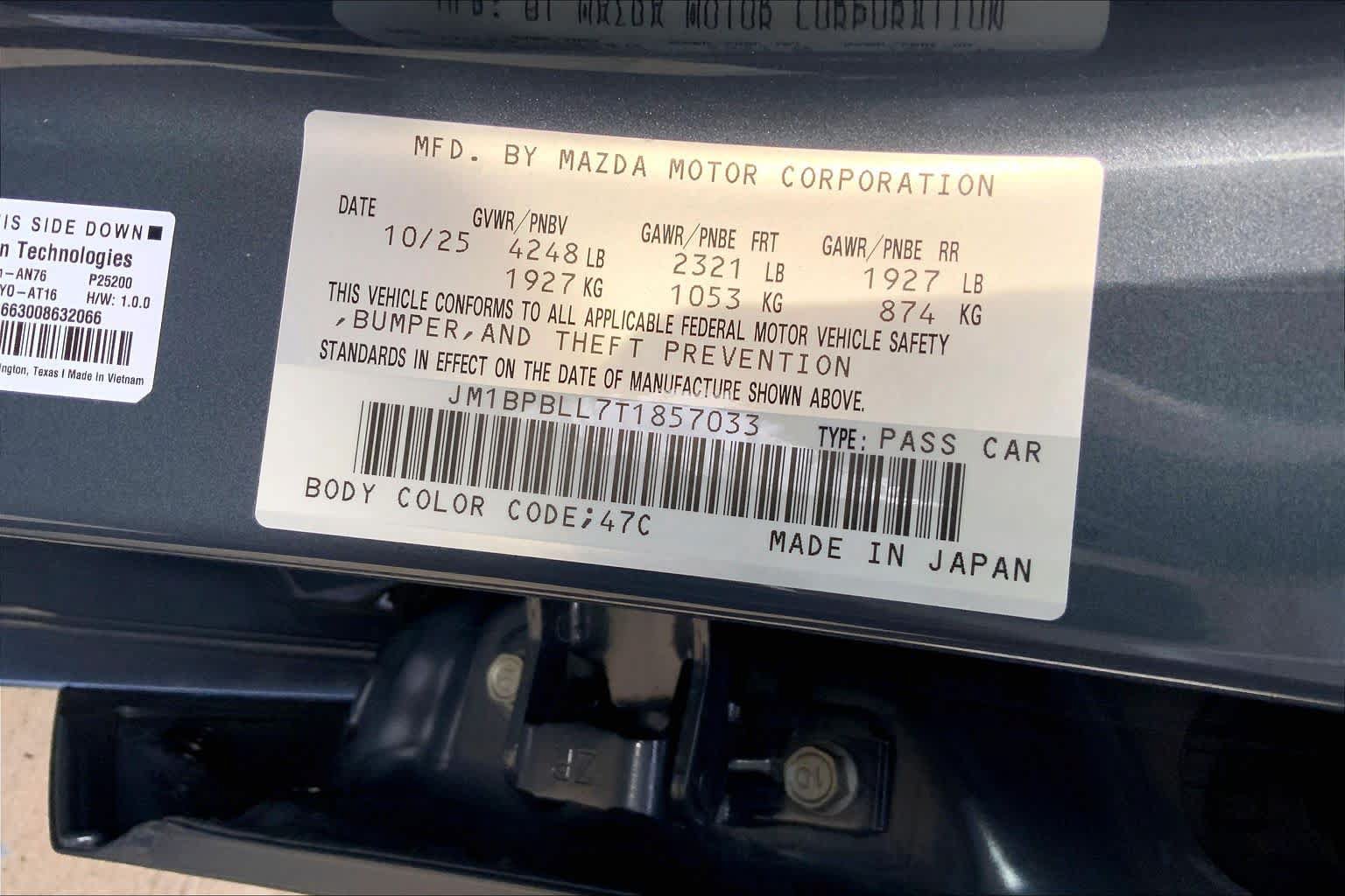 New 2026 MAZDA MAZDA3 Carbon AWD/4WD image 19