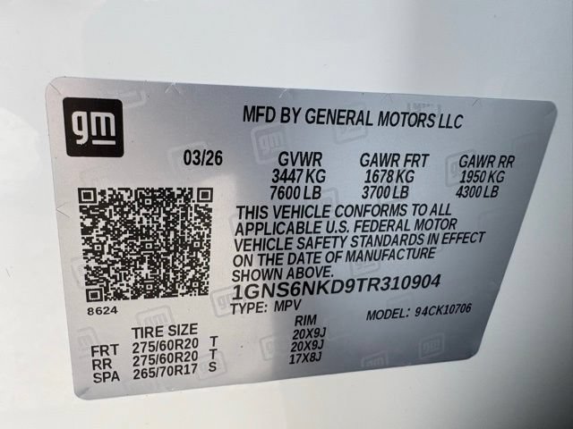 New 2026 Chevrolet Tahoe LT w/ Comfort Package AWD/4WD image 17