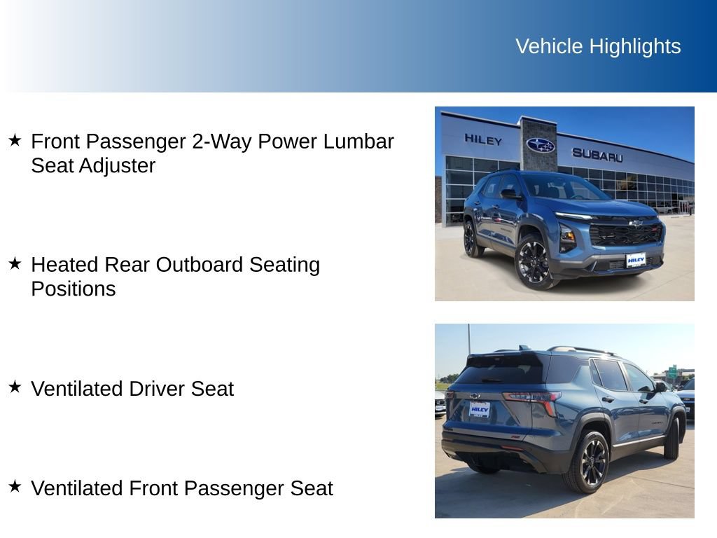 Used 2026 Chevrolet Equinox RS w/ Convenience Package III FWD image 10