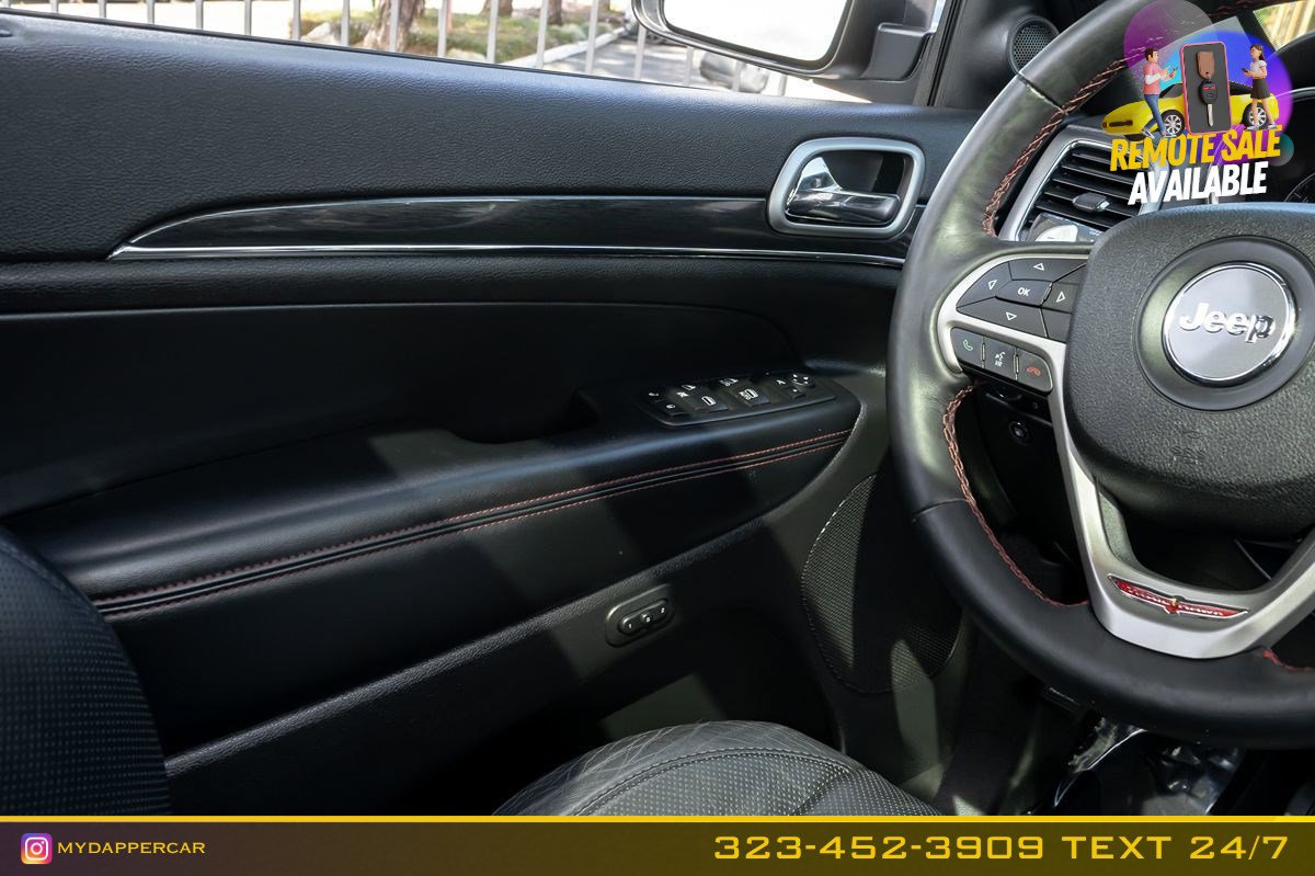 Used 2017 Jeep Grand Cherokee Trailhawk w/ Trailhawk Luxury Group AWD/4WD image 21