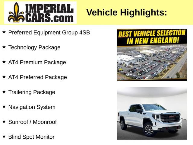 Used 2024 GMC Sierra 1500 AT4 w/ Technology Package AWD/4WD image 8