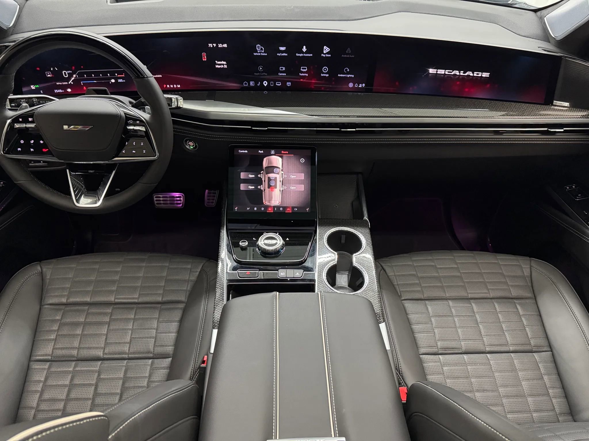 Used 2026 Cadillac Escalade ESV V w/ LPO, ONYX Package image 2