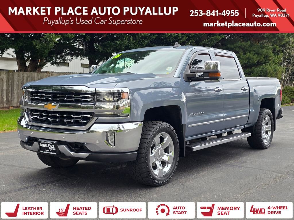 Used 2016 Chevrolet Silverado 1500 LTZ w/ LTZ Plus Package image 1