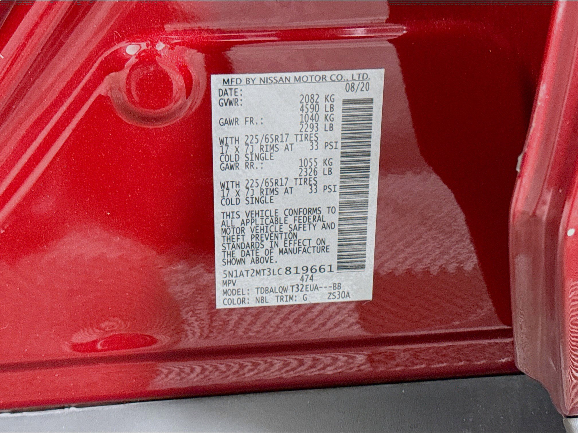 Used 2020 Nissan Rogue SV FWD image 40