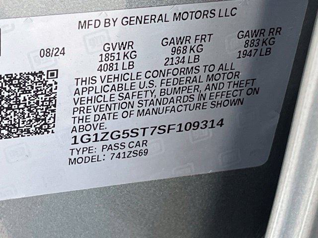 Used 2025 Chevrolet Malibu RS FWD image 32