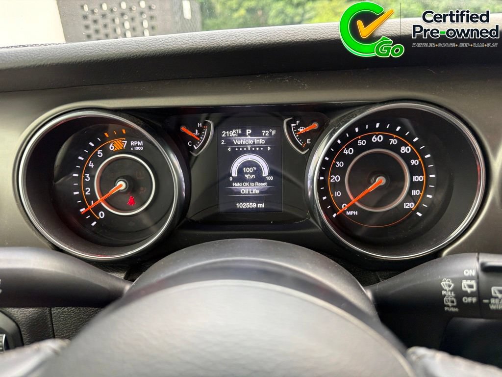 Certified 2019 Jeep Wrangler Unlimited Sport S AWD/4WD image 41