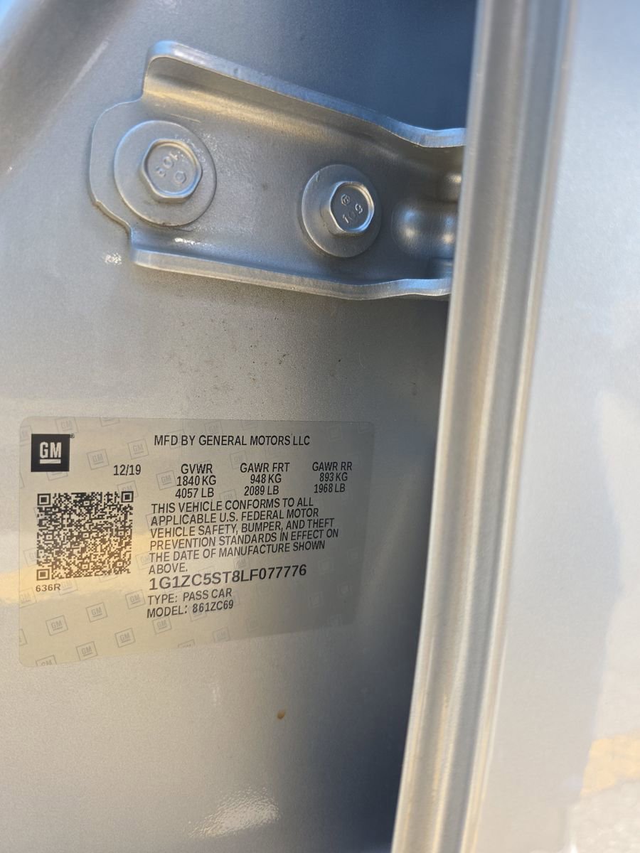 Used 2020 Chevrolet Malibu LS w/ LPO, Convenience Package 2 FWD image 21