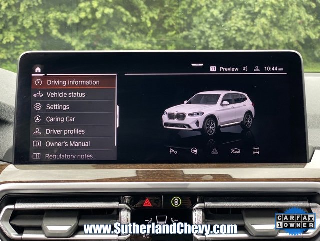 Used 2022 BMW X3 xDrive30i w/ Premium Package image 30