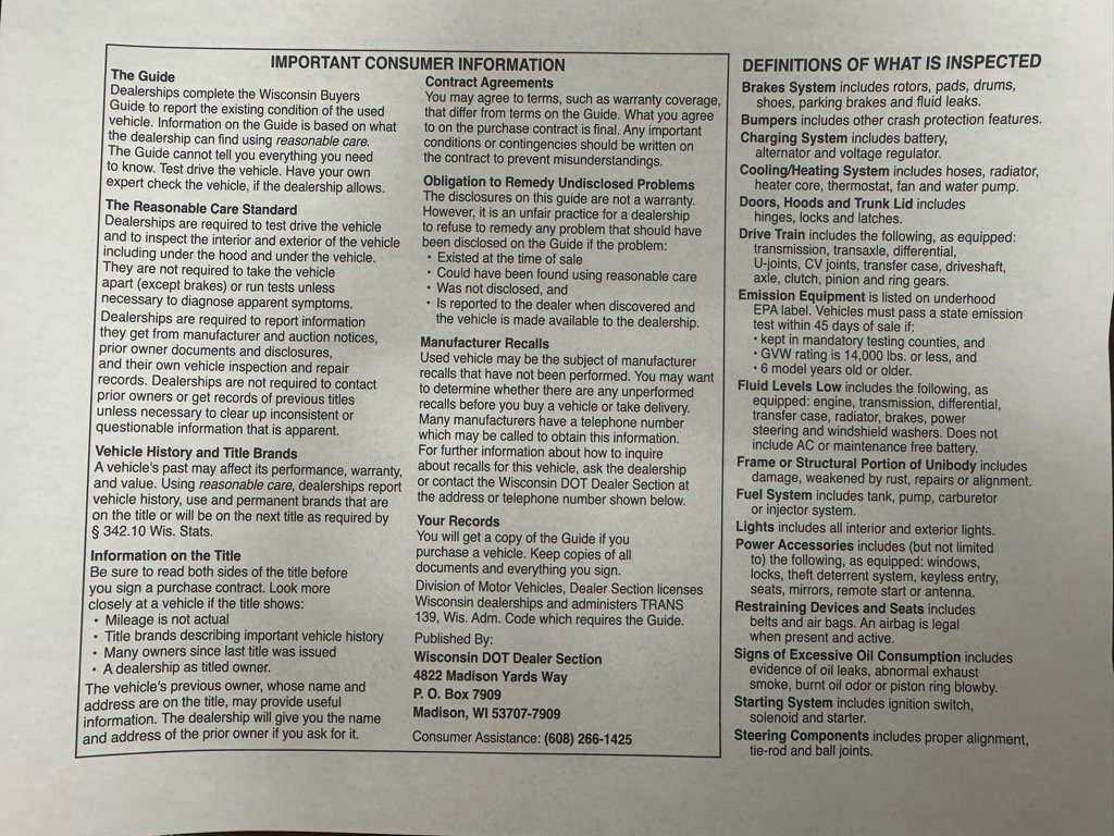 Used 2024 Chevrolet Traverse RS w/ LPO, Floor Liner Package image 33