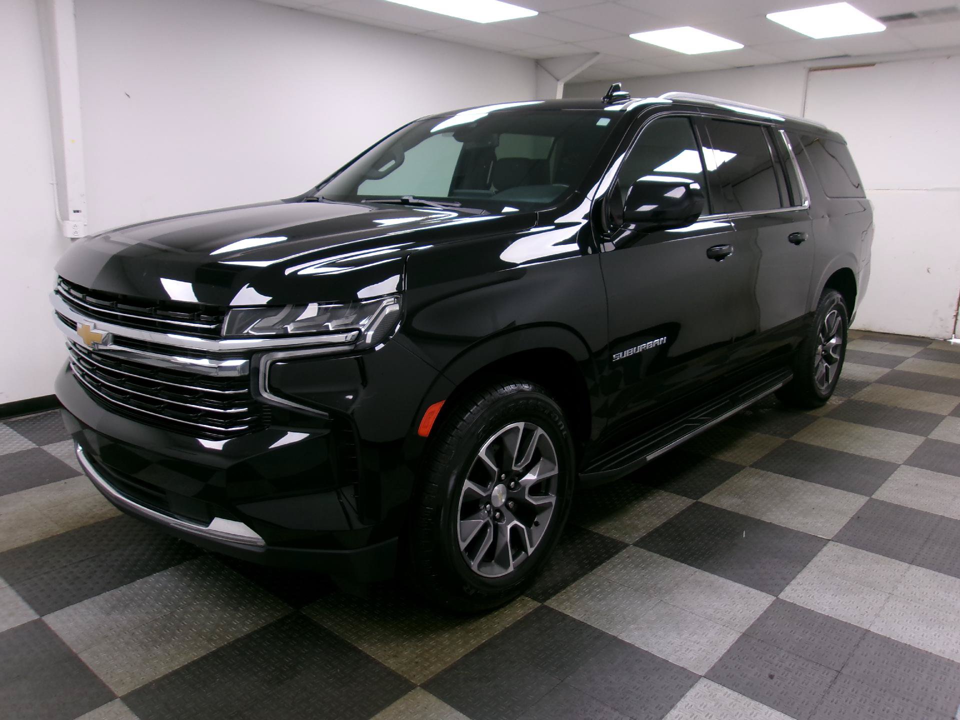 Used 2021 Chevrolet Suburban LT w/ Rear Media and Nav Package