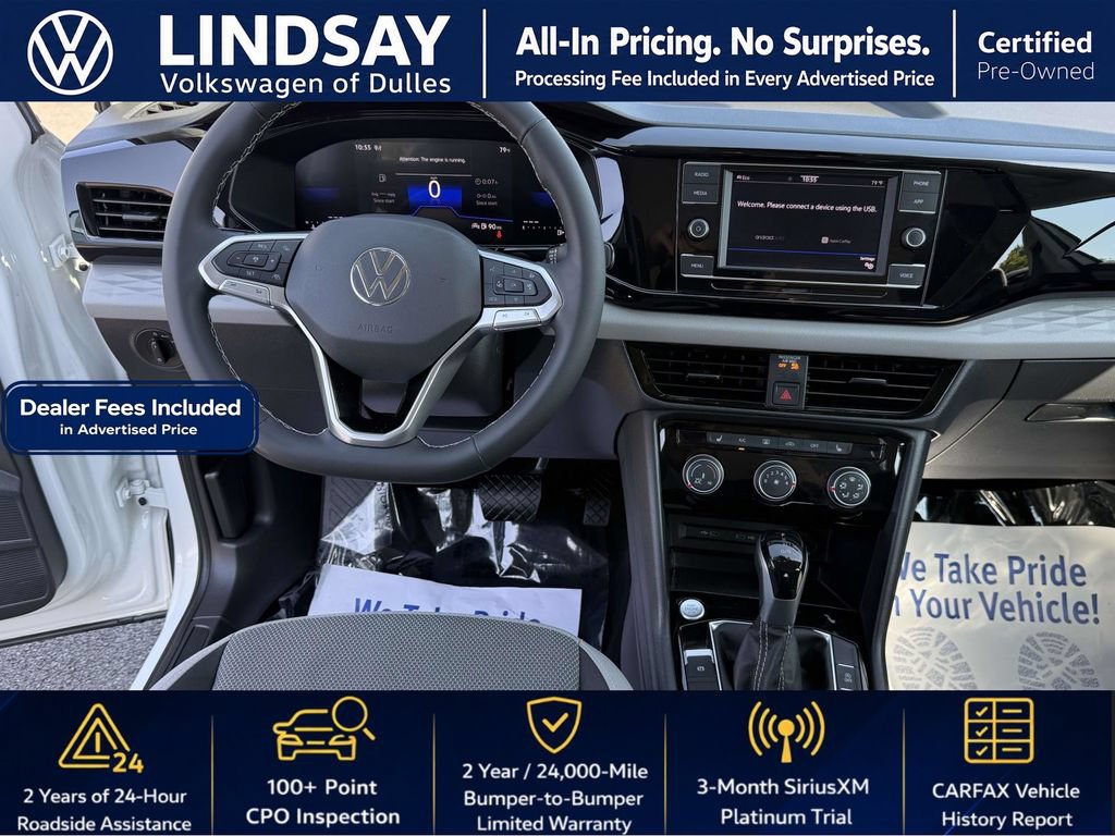 Certified 2024 Volkswagen Taos S AWD/4WD image 11