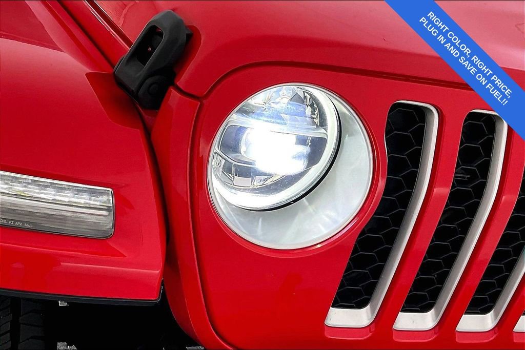 Used 2021 Jeep Wrangler Unlimited Sahara 4xe w/ Cold Weather Group image 39