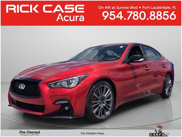 Used 2023 INFINITI Q50 Red Sport 400