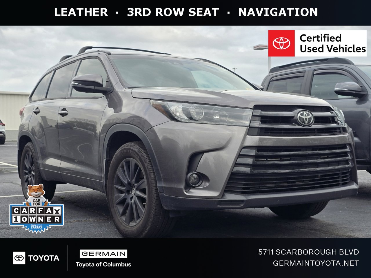 Used 2019 Toyota Highlander SE image 1