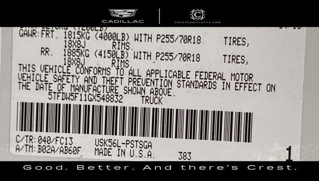 Used 2016 Toyota Tundra SR5 w/ SR5 Upgrade Package AWD/4WD image 30