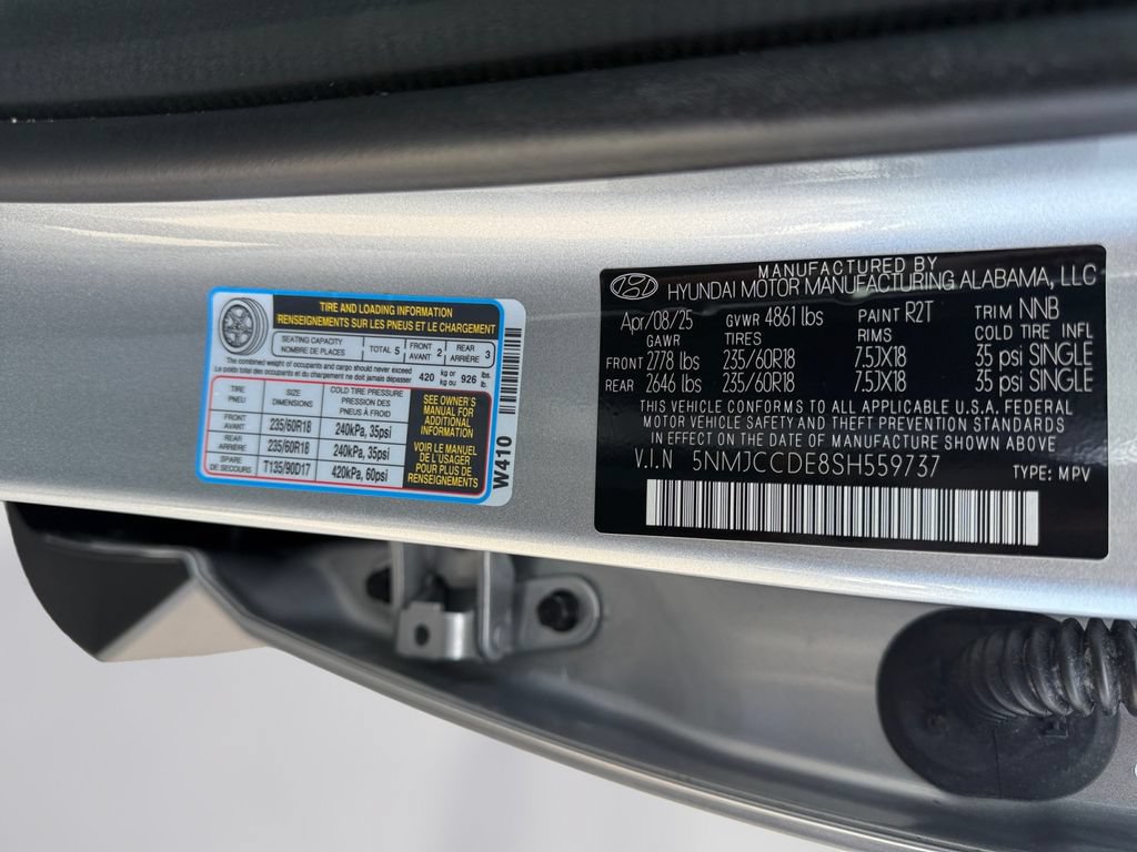 Used 2025 Hyundai Tucson SEL AWD/4WD image 20