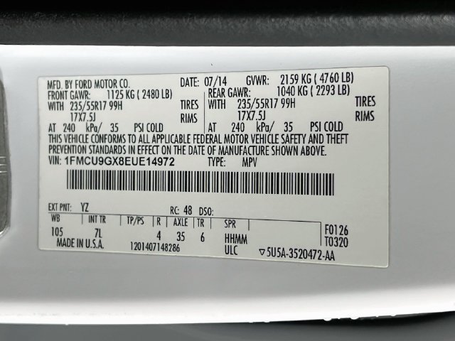 Used 2014 Ford Escape SE AWD/4WD image 26