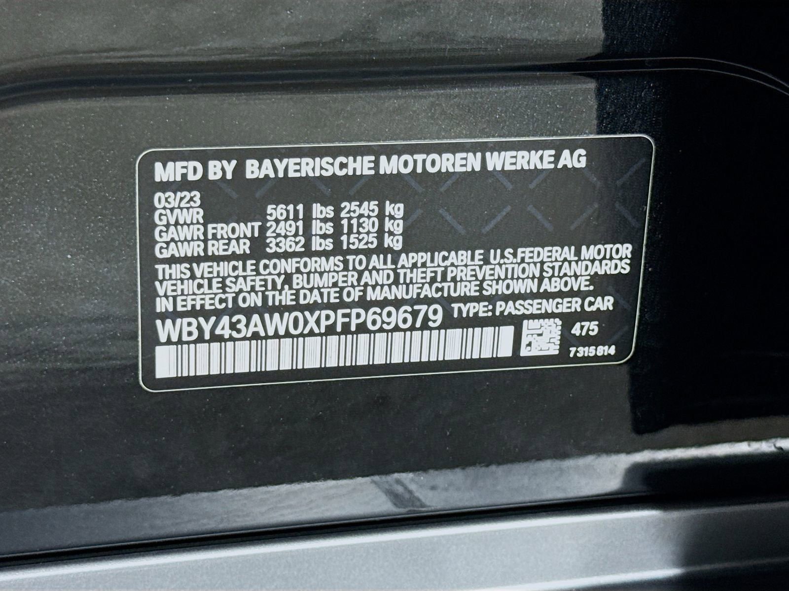 Certified 2023 BMW i4 eDrive35 w/ Premium Package RWD image 33