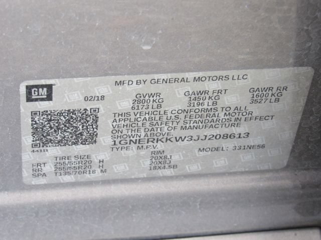 Used 2018 Chevrolet Traverse Premier w/ Driver Confidence II Package FWD image 25