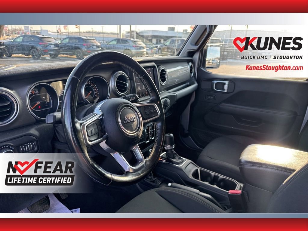 Used 2021 Jeep Wrangler Unlimited Sahara w/ Uconnect 4C Nav & Sound Group image 21