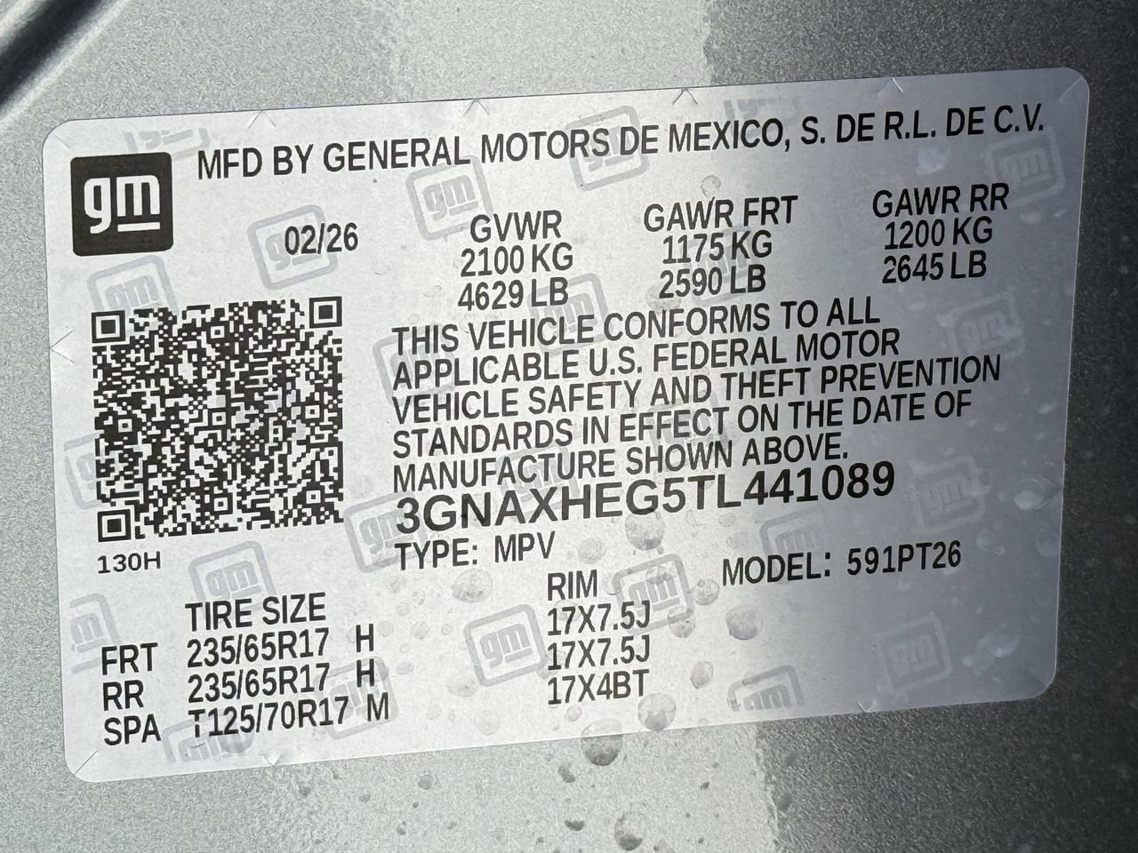 New 2026 Chevrolet Equinox LT w/ Safety and Technology Package image 23