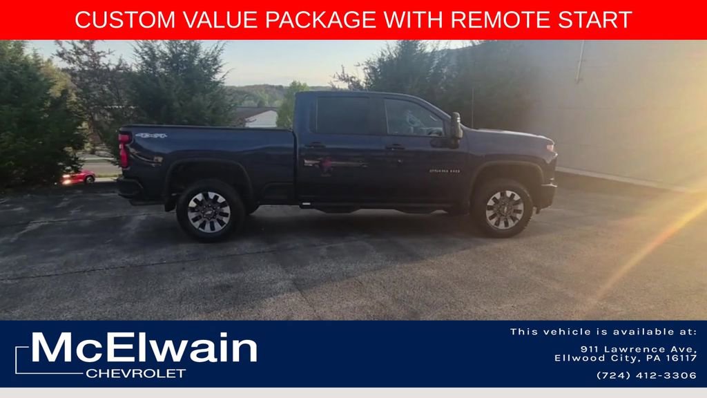 Used 2022 Chevrolet Silverado 2500 Custom w/ Custom Value Package AWD/4WD video 2