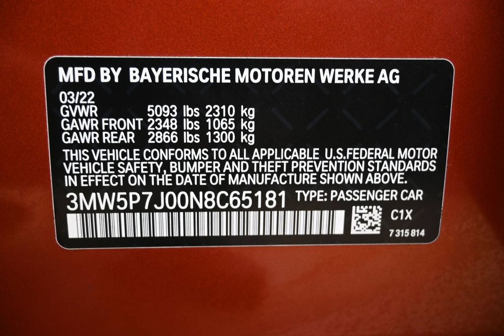 Used 2022 BMW 330e w/ M Sport Package RWD image 39
