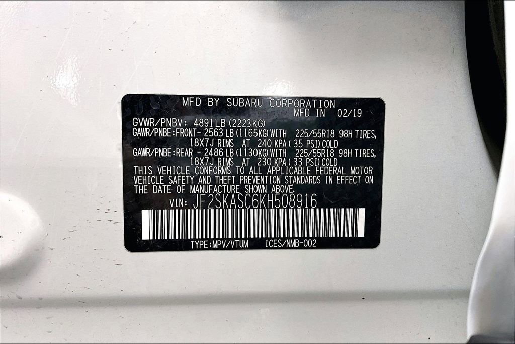 Used 2019 Subaru Forester Limited w/ Popular Package #3 image 35
