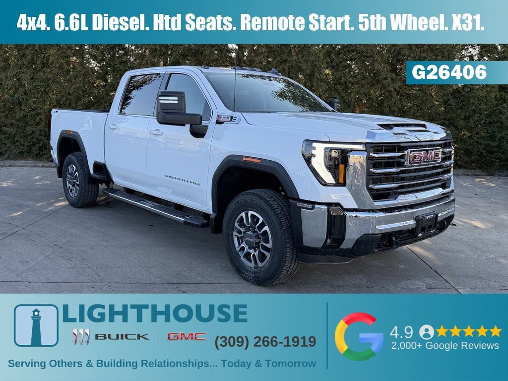 New 2026 GMC Sierra 2500 SLE w/ SLE Value Package;