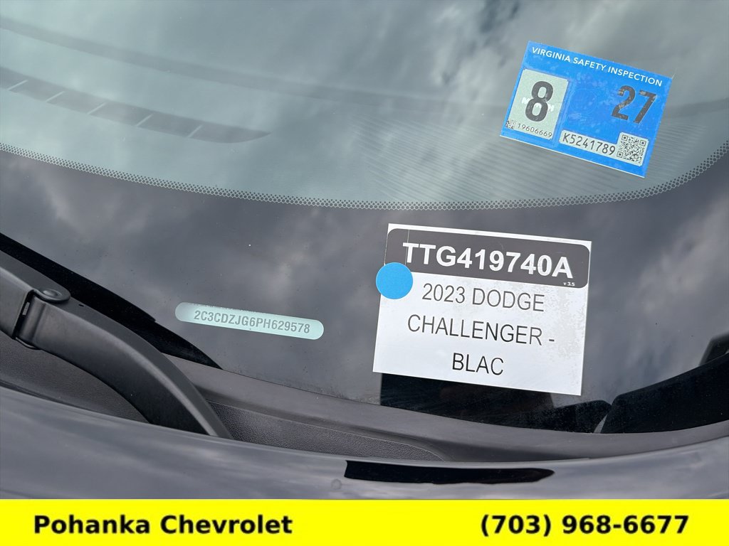 Used 2023 Dodge Challenger GT w/ Plus Package RWD image 29