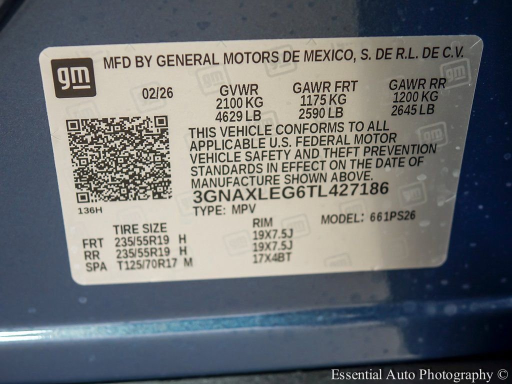 New 2026 Chevrolet Equinox RS w/ LPO, Floor Liner Package image 14