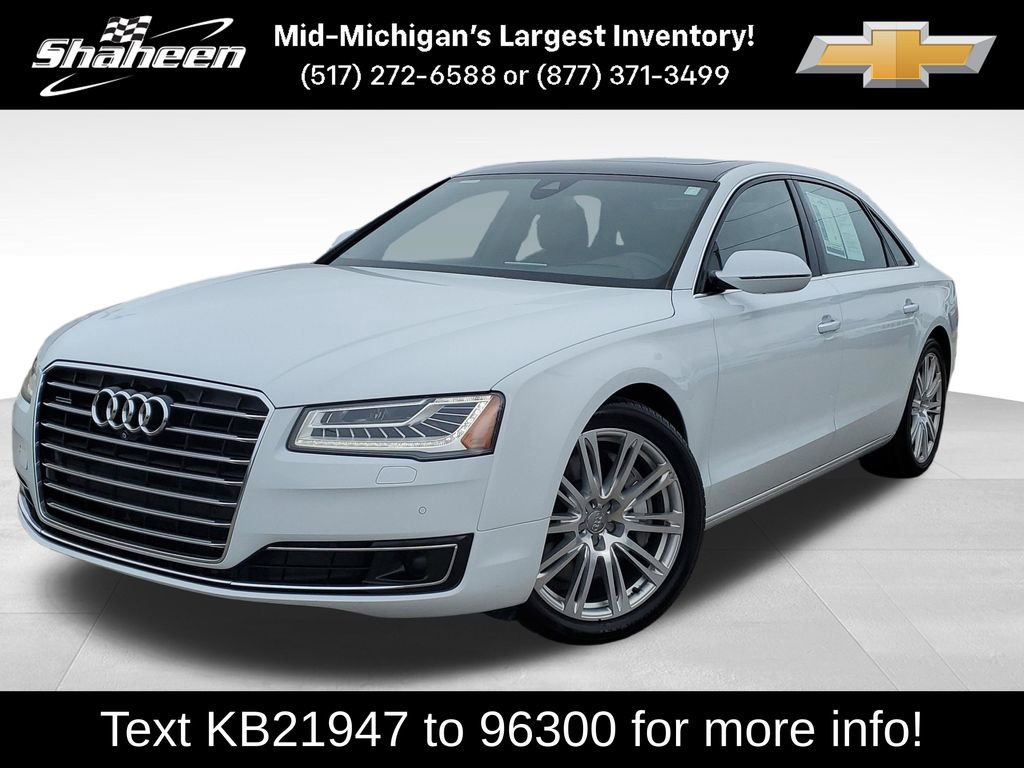 Used 2015 Audi A8 L TDI w/ Premium Package