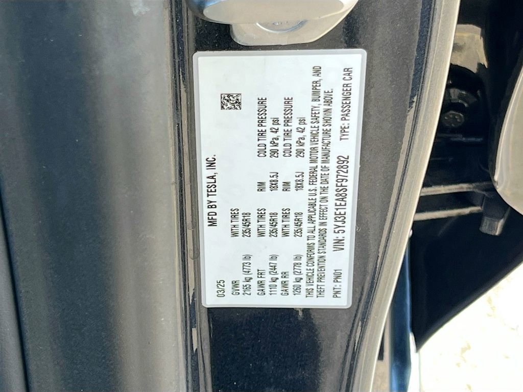 Used 2025 Tesla Model 3 Long Range image 30