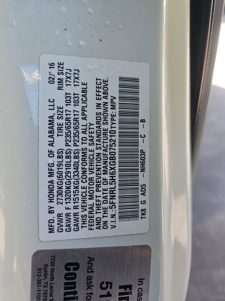 Used 2016 Honda Odyssey EX-L image 21