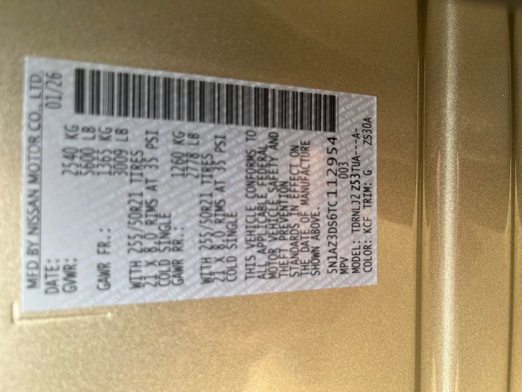 New 2026 Nissan Murano Platinum image 36