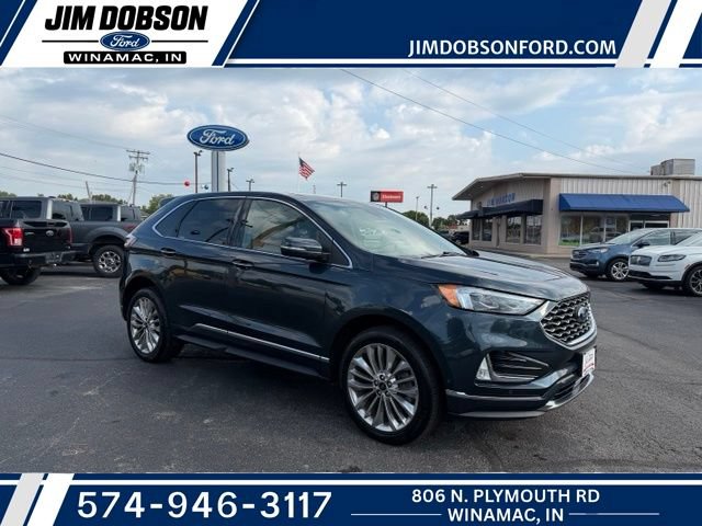 Used 2023 Ford Edge Titanium w/ Equipment Group 301A AWD/4WD video 1