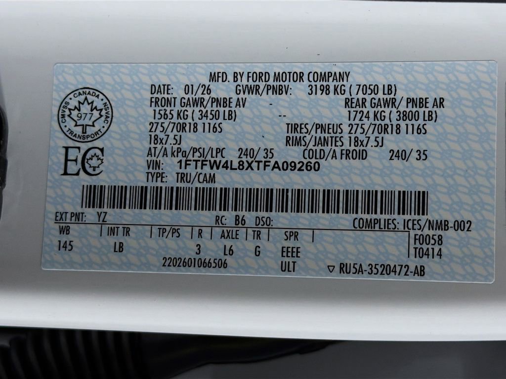 Used 2026 Ford F150 Tremor w/ Bed Utility Package AWD/4WD image 30