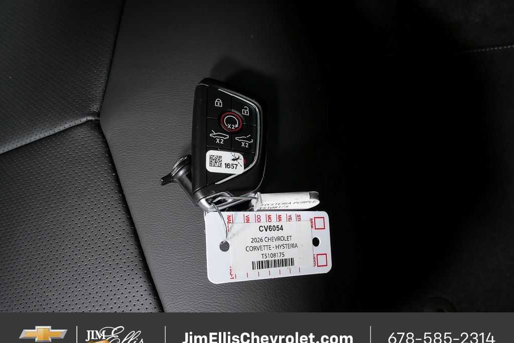 New 2026 Chevrolet Corvette Stingray Convertible w/ 1LT image 22